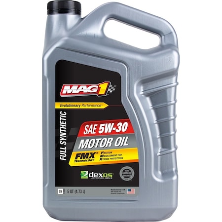 Mag1 Mag1 5W-30 4-Cycle Synthetic Motor Oil 5 qt 1 pk MAG64193